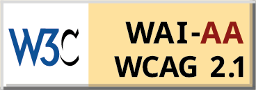 Sello W3C WAI-AA WCAG 2.1